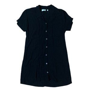 Aritzia Wilfred Free Black Shirt Dress | Sz XS